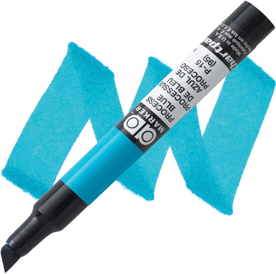 Marcador Chartpak AD™ Process Blue c/1 ChartPak® P-15 Pieza 14173080493 01