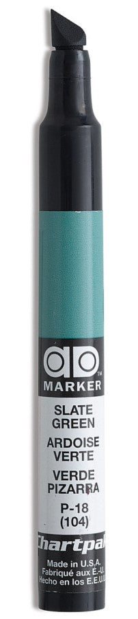 Marcador Chartpak AD™ Slate Green c/1 ChartPak® P-18 Pieza 14173081155 02