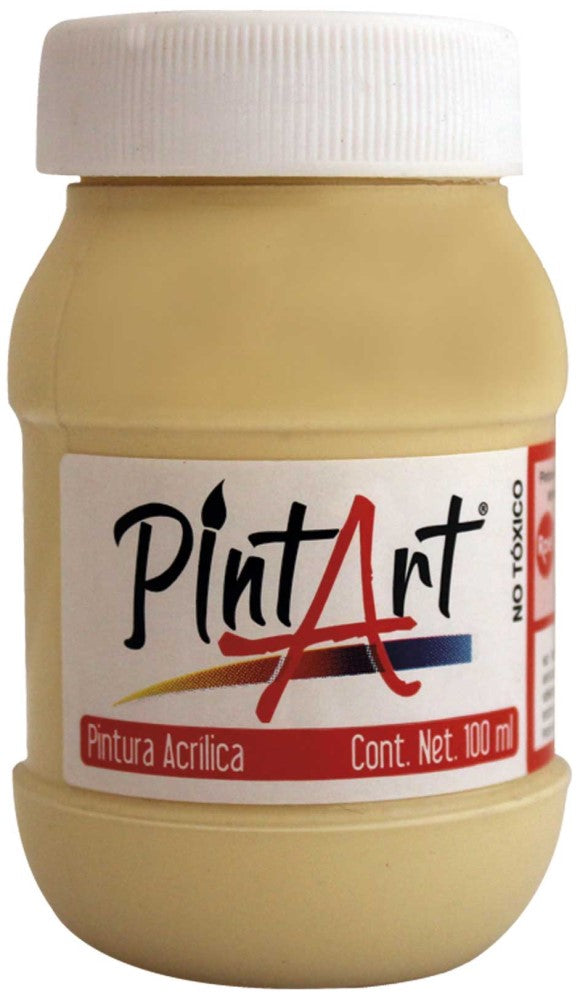 Pintura Acrílica PintArt Crema 100ml #210 PintArt® PP0AE07210 Pieza 7501858948870 01