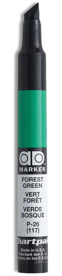 Marcador Chartpak AD™ Forest Green c/1 ChartPak® P-26 Pieza 14173081759 02