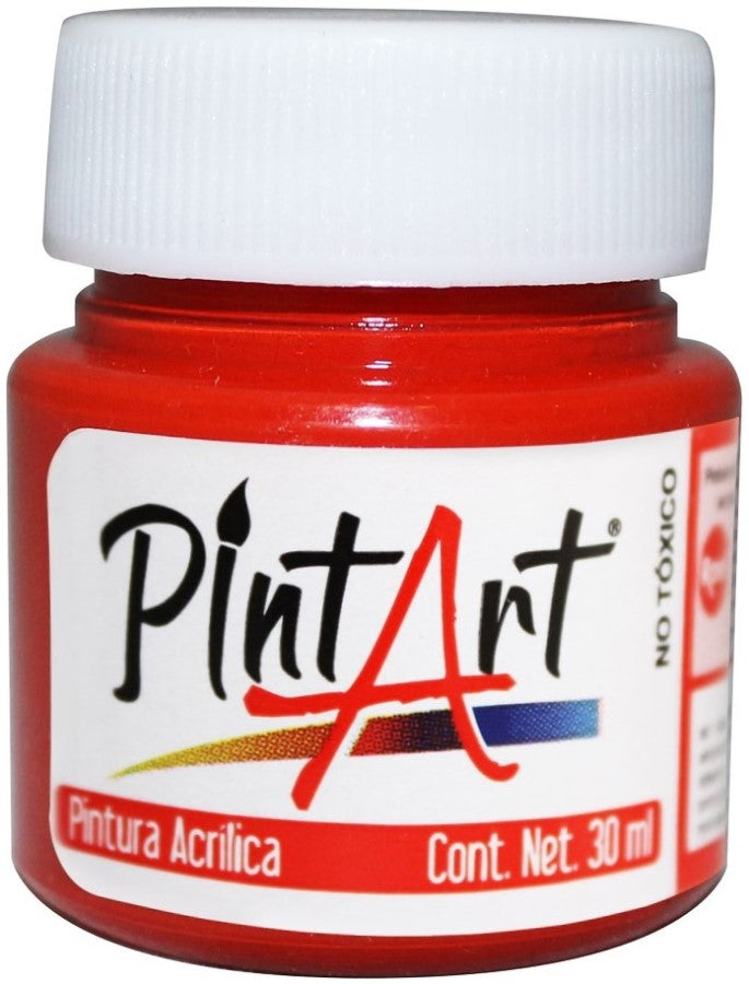 Pintura Acrílica PintArt Rojo 30ml #307 PintArt® PPAEP03307 Pieza 7501858951160 01