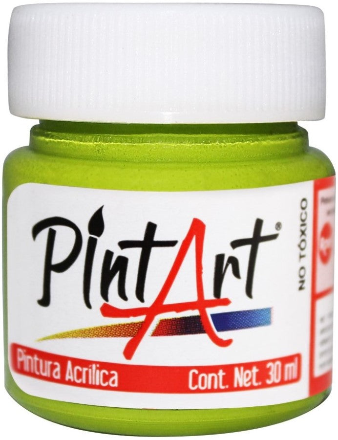 Pintura Acrílica PintArt Verde Claro 30ml #500 PintArt® PPAEP03500 Pieza 7501858951306 01