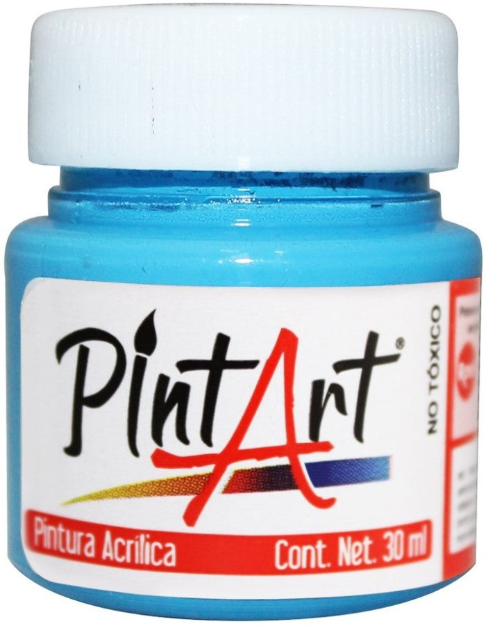 Pintura Acrílica PintArt Azul Cielo 30ml #901 PintArt® PPAEP03901 Pieza 7501858964948 01
