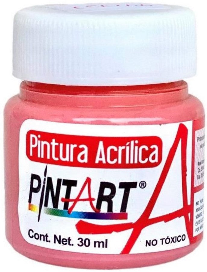 Pintura Acrílica PintArt Rosa Claro 30ml #908 PintArt® PPAEP03908 Pieza 7501858965013 01