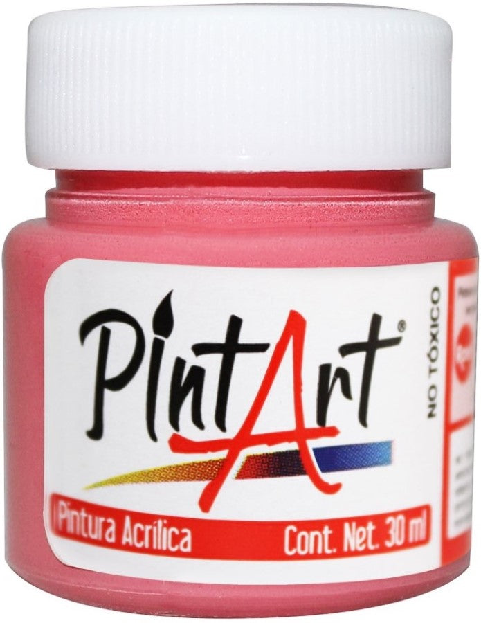 Pintura Acrílica PintArt Rosa Medio 30ml #909 PintArt® PPAEP03909 Pieza 7501858965020 01