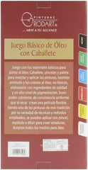 Pintura al Óleo Estuche Juego Básico c/Caballete 469 RODART® [Pieza] 7501139175469 3