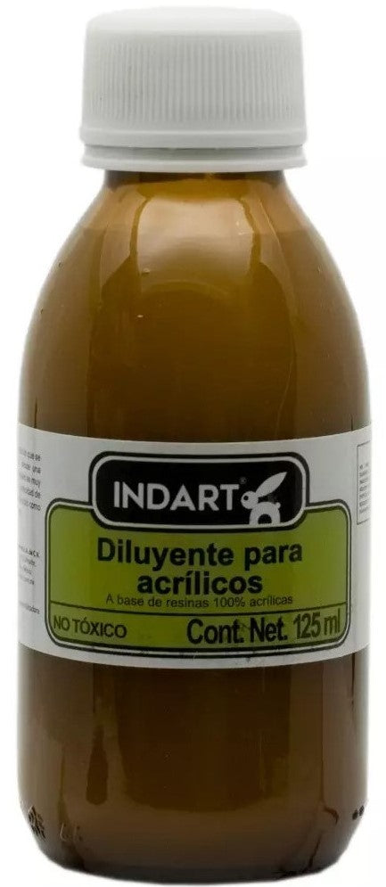 Diluyente Frasco 125ml INDART® PP00000D09 [Frasco] 7501858944223