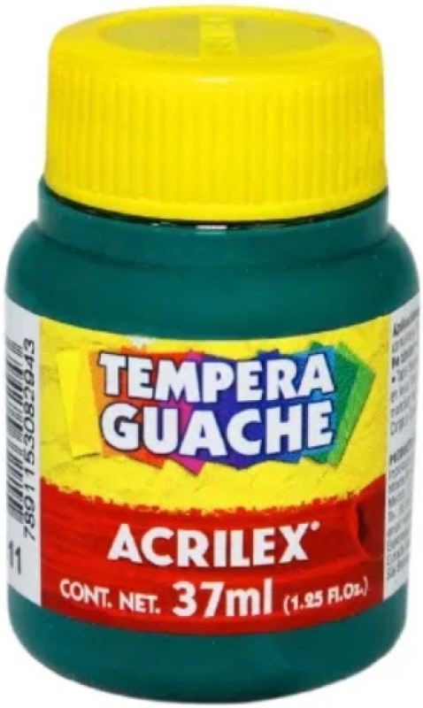 Pintura Témpera Gouache 37ml Verde Bandera Roel® A02099511 [Pieza] 7891153082943