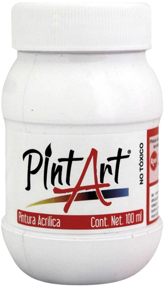 Pintura Acrílica PintArt Blanco 100ml #100 PintArt® PP0AE07100 Pieza 7501858948771 01