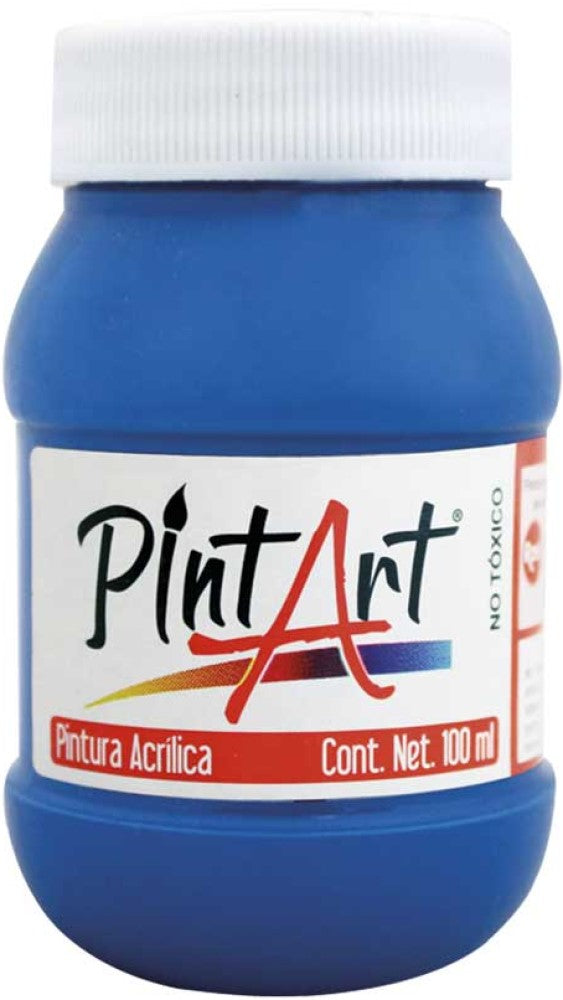 Pintura Acrílica PintArt Azul Cerúleo 100ml #405 PintArt® PP0AE07405 Pieza 7501858949051 01