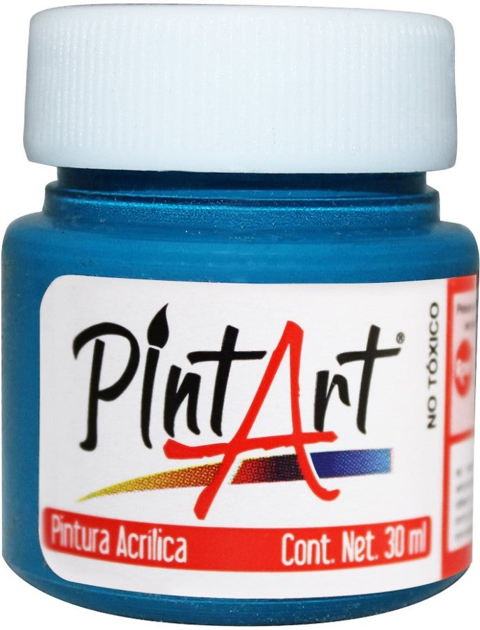 Pintura Acrílica PintArt Azul Cobalto 30ml #404 PintArt® PPAEP03404 Pieza 7501858951252 01