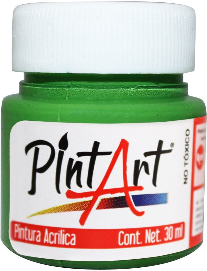 Pintura Acrílica PintArt Verde Pasto 30ml #917 PintArt® PPAEP03917 Pieza 7501858965105 01