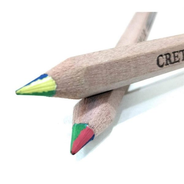 Lápiz p/Arte Mega Quattro Mina 4 Colores Mango Natu CRETACOLOR® ECCM34139 [Pieza] 9002592341395 2