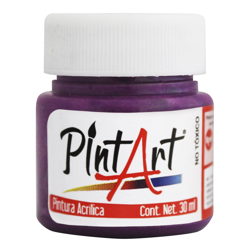 Pintura Acrílica PintArt Morado Fluorescente 30ml #984 PintArt® PPAEP03984 Pieza 7501858988531 01