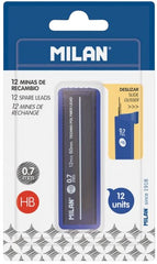 Minas Blíster 0.7mm HB Tubo c/12 Milan® EMIBWM10333 [Tubo] 8411574054887 2