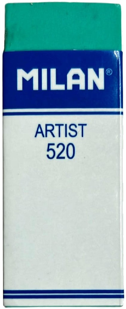 Borrador Artist 520 Azul 60×23×12mm Milan® [Pieza] 8414034605209