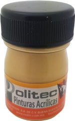 Pintura Acrílica Línea500 #503 Metálico 20ml Ocre Metálico Politec® [Pieza] 7501230050313