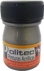 Pintura Acrílica Línea500 #517 Metálico 20ml Gris Metálico Politec® [Pieza] 7501230051716