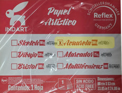 Papel Acuarela 300g Blanco Natural 61×86cm Reflex® PI00PEACU [Hoja] 7501858990473 3