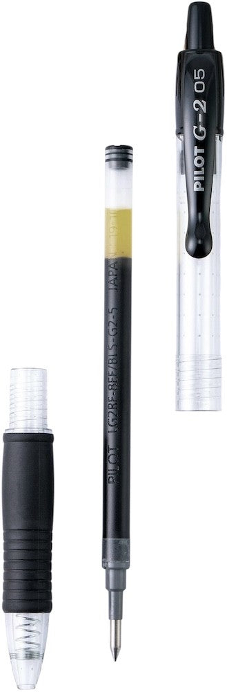 Bolígrafo Retráctil Gel G2-5 Negro 0.5mmXfino Pilot® N06031002 [Pieza] 72838310026 2