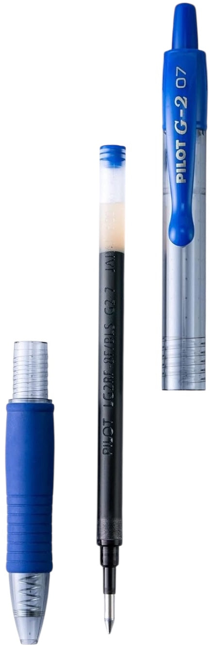 Bolígrafo Retráctil Gel G2-7 Azul 0.7mm Fino Pilot® N06031021 [Pieza] 72838310217 3