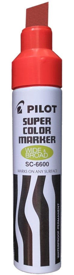 Marcador Permanente Jumbo SC-6600 Rojo Pilot® 43300 Pieza 72838433008 01