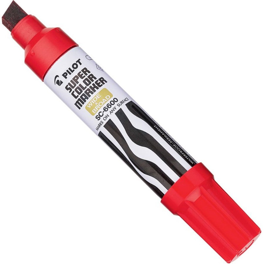 Marcador Permanente Jumbo SC-6600 Rojo Pilot® 43300 Pieza 72838433008 03