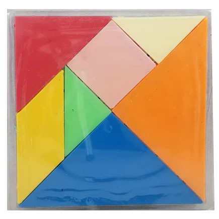 Material Didáctico Juego Tangram Plástico Roel® T56000451 [Pieza] 7198904510015 2
