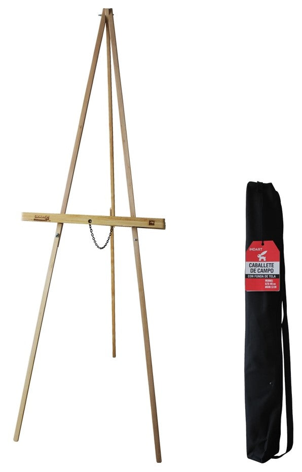 Caballete de Campo en Bolsa Textil 1.85m INDART® PID0CABC1 [Pieza] 7501858993221
