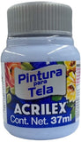 Pintura Textil Mate 37ml Azul Bebe Acrilex® A04140811 Pieza 7891153014111 01