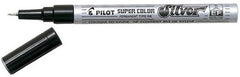 Marcador Permanente Punta Extra Fina SC-S-EF Plata Pilot® N06041801 [Pieza] 4902505087950