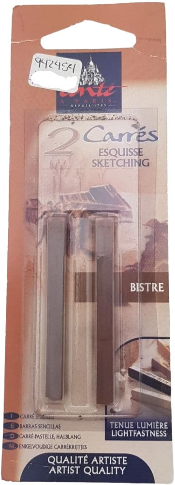 Barras Pastel Conté 2454 c/2 Briste Blíster Conté à Paris® 10171 [Paquete] 79946023541