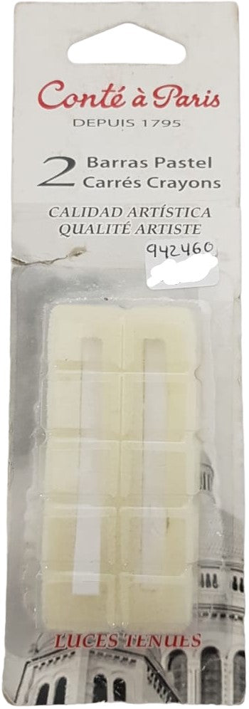 Barras Pastel Conté 2456/2357 c/2 Blanco HB Blíster Conté à Paris® 16150 [Paquete] 79946023572