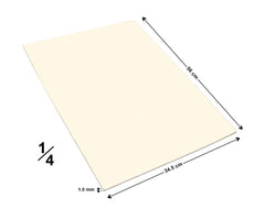 Cartón Batería Cuarto 1mm 34.5×56cm Roel® N101PB102 Hoja 7501858977856 01