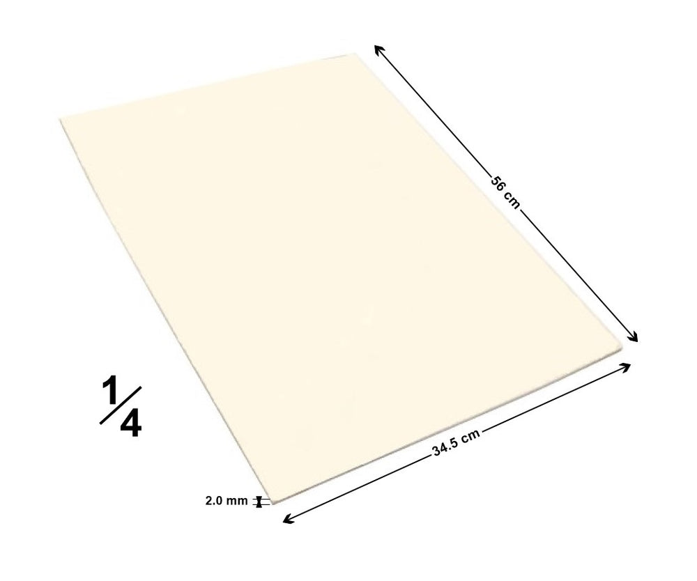 Cartón Batería Cuarto 2mm 34.5×56cm Roel® N101PB202 Hoja 7501858977894 01