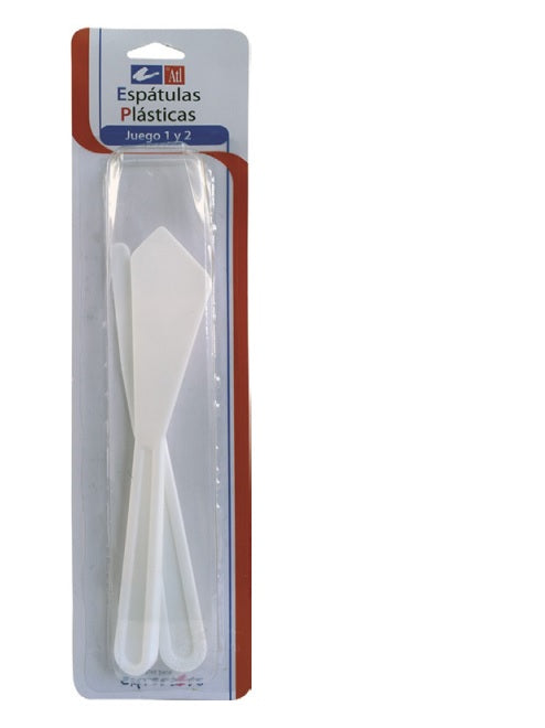 Espátula Plástico #1 y 2 Est.c/2 Alt® [Estuche] 7501139121930