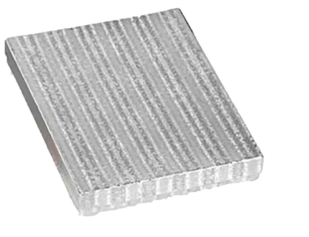 Caja p/Joyería Comet Collar Grande c/Algodón Plateado 18×14×2½cm JewelryPack® 1107.SL [Pieza]