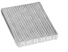 Caja p/Joyería Comet Collar Grande c/Algodón Plateado 18×14×2½cm JewelryPack® 1107.SL [Pieza]