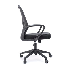 Silla Operativa E104 Mesh con Tela Negra EstructuraNegro Ofik® 921 [Pieza] 3