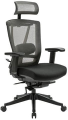 Silla Ejecutiva H1 Mesh con Tela Negra EstructuraNegro Ofik® 831 [Pieza]