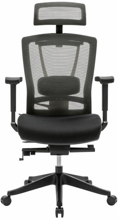 Silla Ejecutiva H1 Mesh con Tela Negra EstructuraNegro Ofik® 831 [Pieza] 2