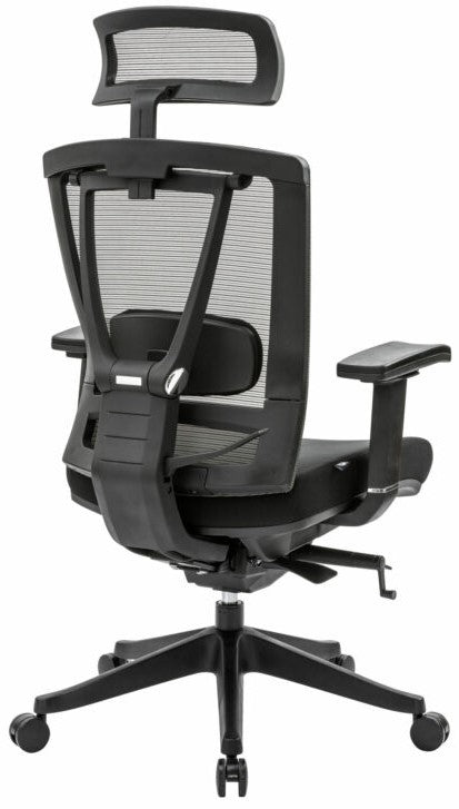 Silla Ejecutiva H1 Mesh con Tela Negra EstructuraNegro Ofik® 831 [Pieza] 5