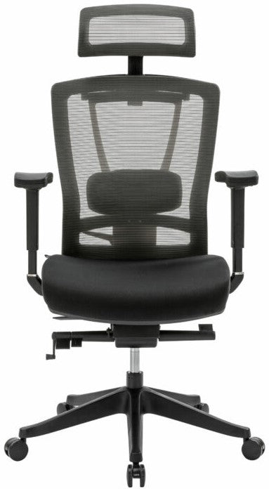 Silla Ejecutiva H1 Mesh con Tela Negra EstructuraNegro Ofik® 831 [Pieza] 7