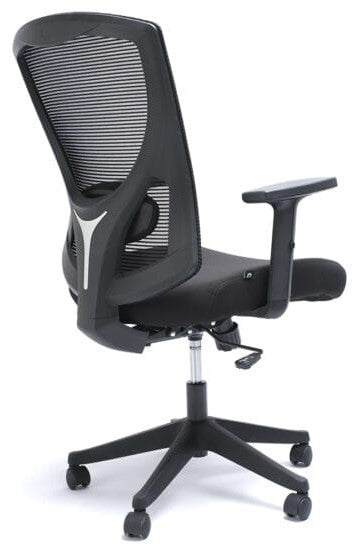 Silla Operativa H5 Mesh con Tela Negra Brazos Ajustabl Ofik® 841 [Pieza] 3