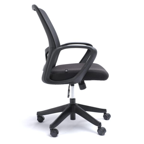 Silla Operativa H9 Mesh con Tela Negra EstructuraNegro Ofik® 1096 [Pieza] 3