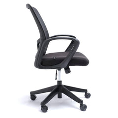 Silla Operativa H9 Mesh con Tela Negra EstructuraNegro Ofik® 1096 [Pieza] 3