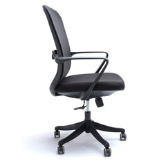 Silla Operativa Organic Mesh conTelaNegra EstructuraNegro Ofik® 1078 [Pieza] 2