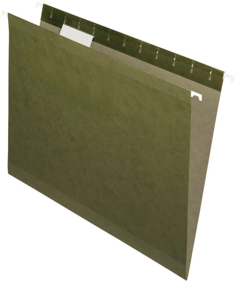 Fólder Colgante Essentials Ceja 1/5 c/25 Verde Tradición Carta Pendaflex® 91525X Caja 78787915251 02