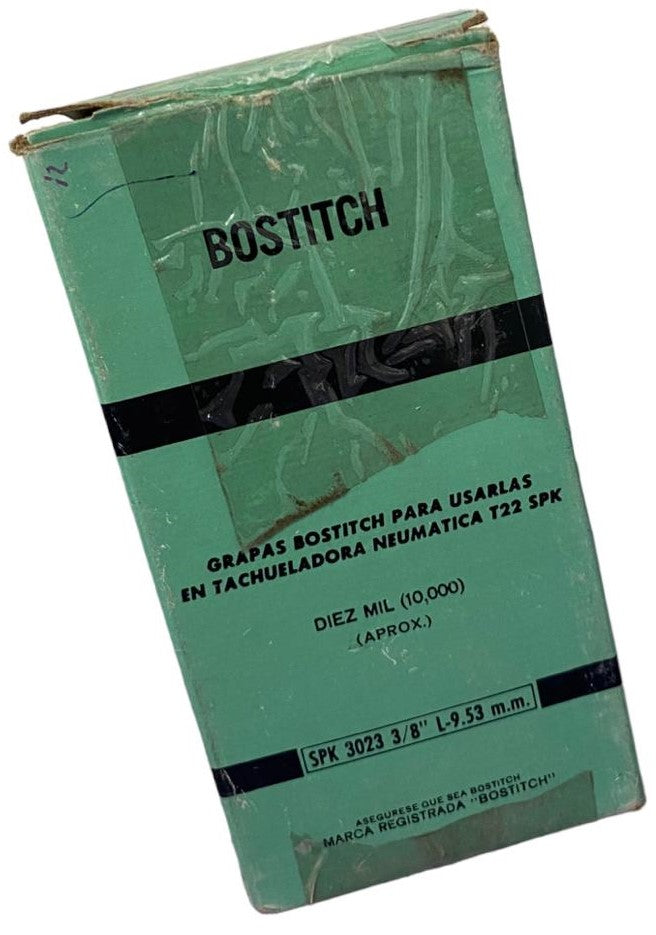 Grapa Industrial L-9.53mm 3023 3/8" c/10000 Bostitch® CB2 [Pieza] 77914008736