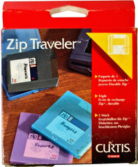 Porta Zip Traveler p/3 Colores Curtis® ZP3 67587 [Pieza] 83495004722 3